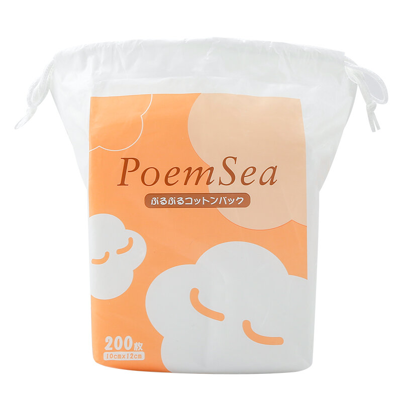Mua 3 miễn 1 nhật bản poemsea xác ướp đắp ướt bông trang điểm mặt nạ đắp mặt tiết kiệm nước có thể kéo dài chuyên dụng 200 miếng