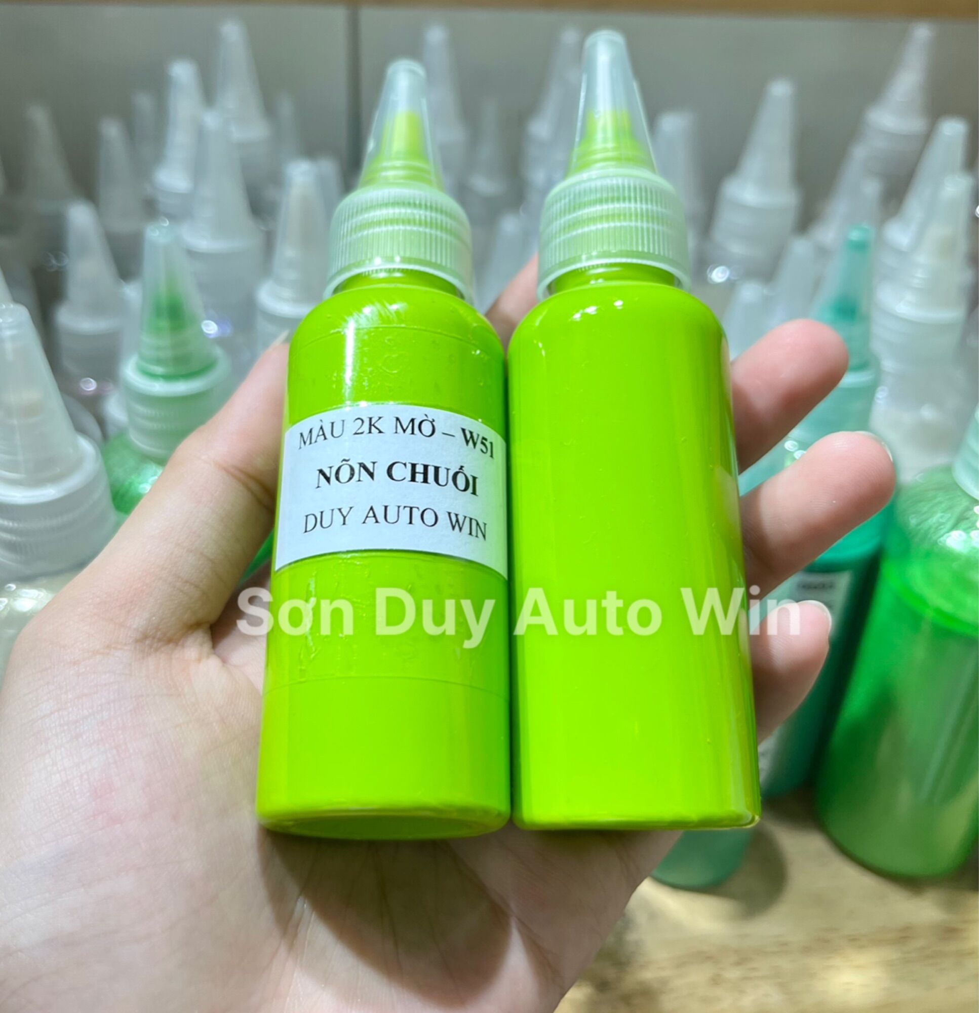 Sơn lacquer mô hình đóng chai 50g - Sơn mờ 1k