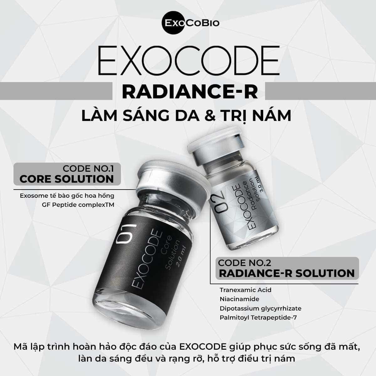 Exocode-Tinh Chất Dưỡng Sáng Da Mờ Thâm Nám-Hang Cty