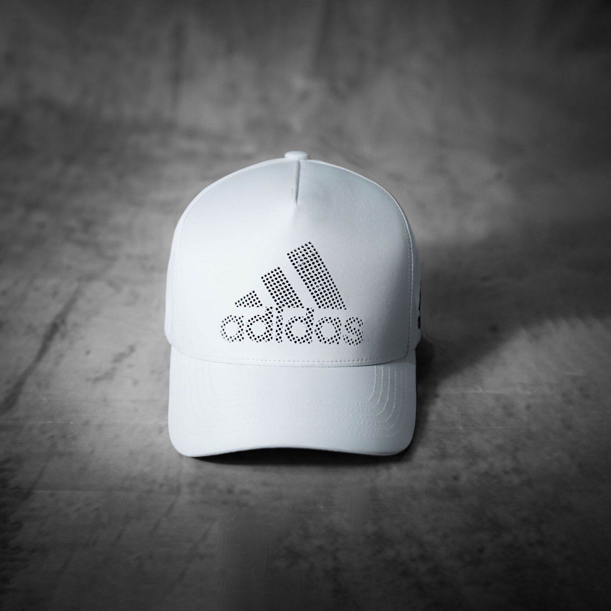 Mũ lưỡi trai-Nón kết bít đuôi Adidas Dot Cap- Thời trang thể thao cao cấp- Trắng
