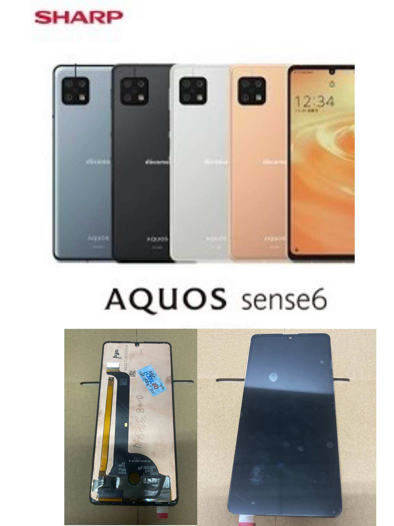 Màn hình sharp aquos sense 6
