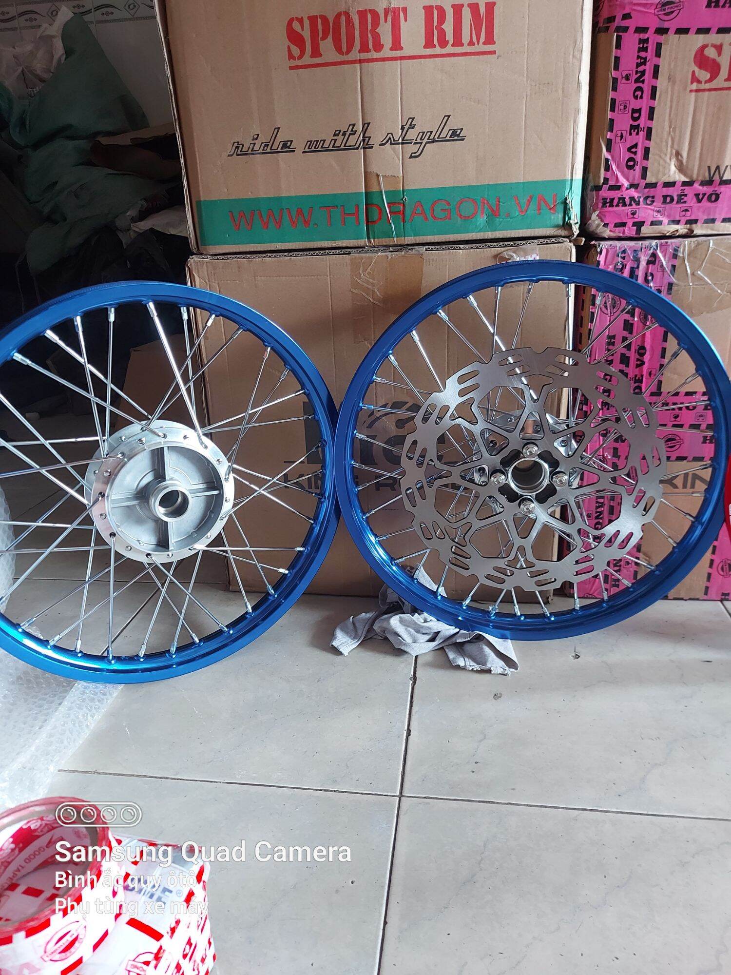 cặp đĩa bánh căm xe satria