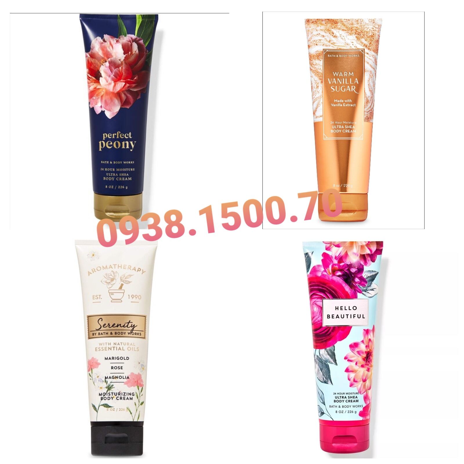 Kem Dưỡng Thể hương nước hoa Bath & Body Works 226g