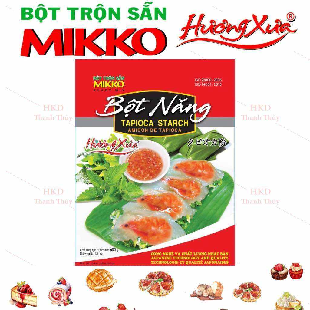 Bột năng 400gr - MIKKO HƯƠNG XƯA