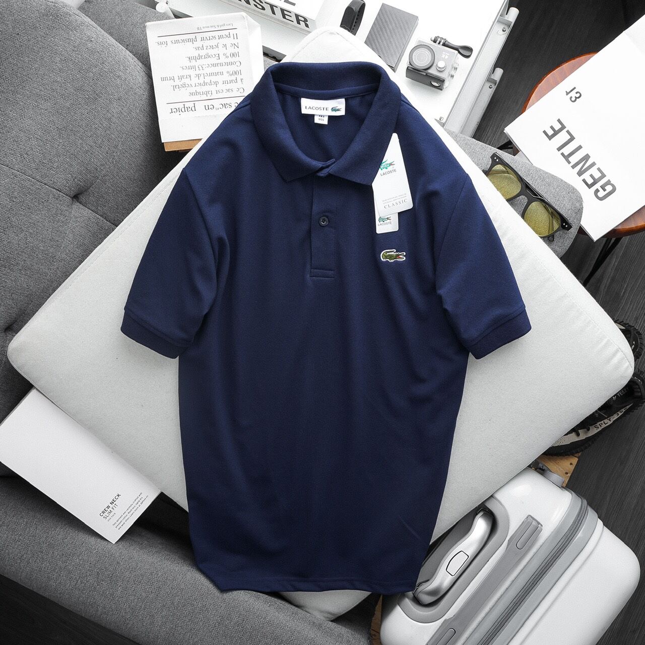 Áo thun cổ bẻ polo vnxk 🐊 basic