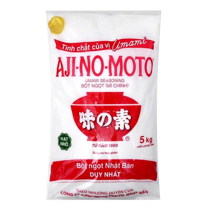 Bột ngọt ajinomoto hạt nhỏ gói 5kg