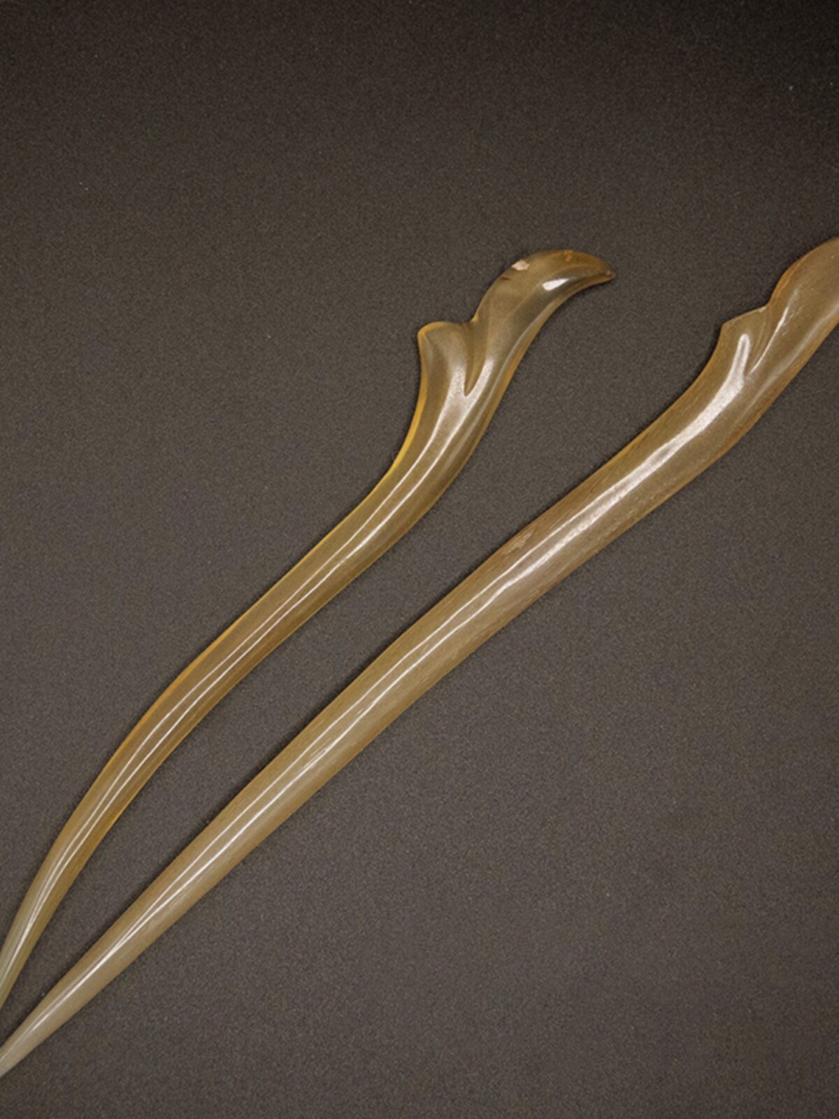 Phụ Kiện Tóc Ngọc Bích Tự Nhiên Zang Yiyue 18cm Trang Sức Thời Trang Dân Tộc Phụ Kiện Tóc Trang Trí Đuôi Cừu Cổ Điển