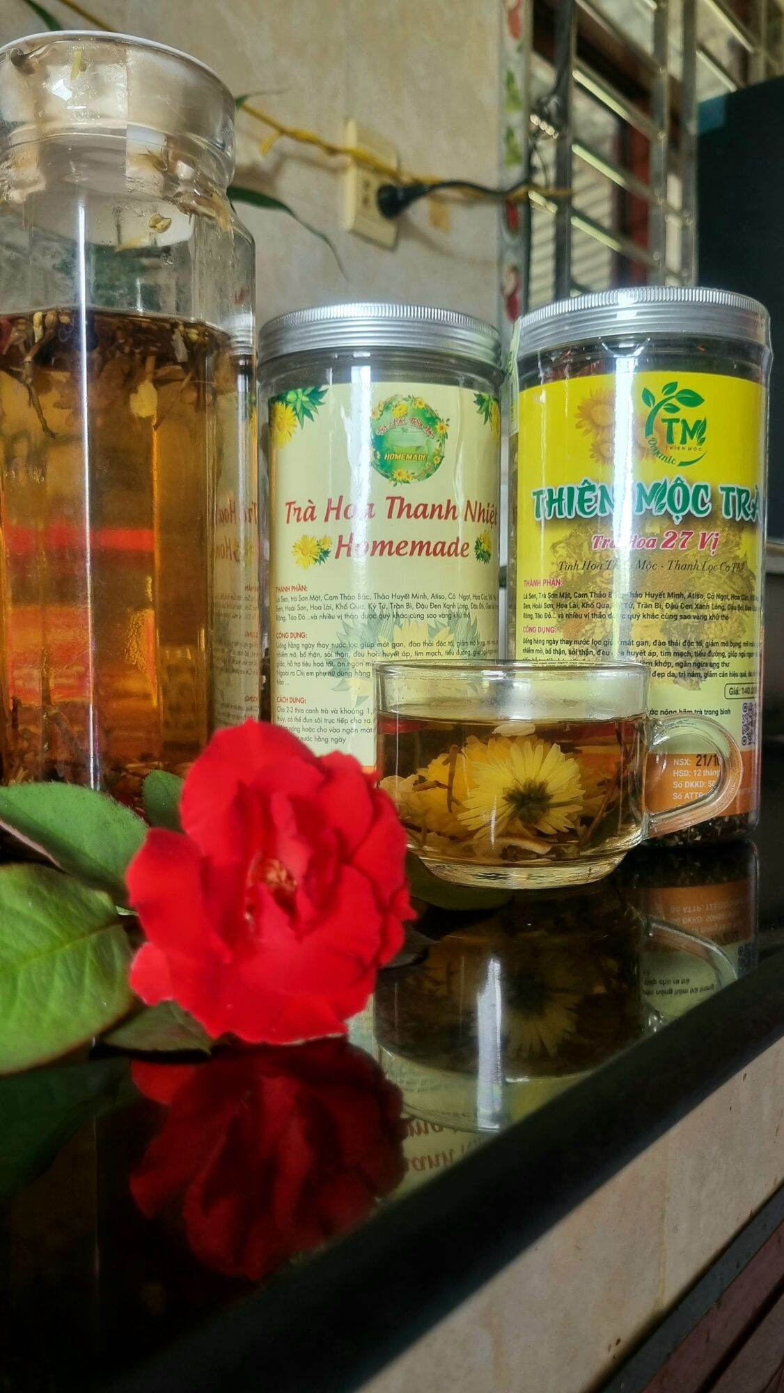 TRÀ thanh nhiệt 27 VỊ 500g