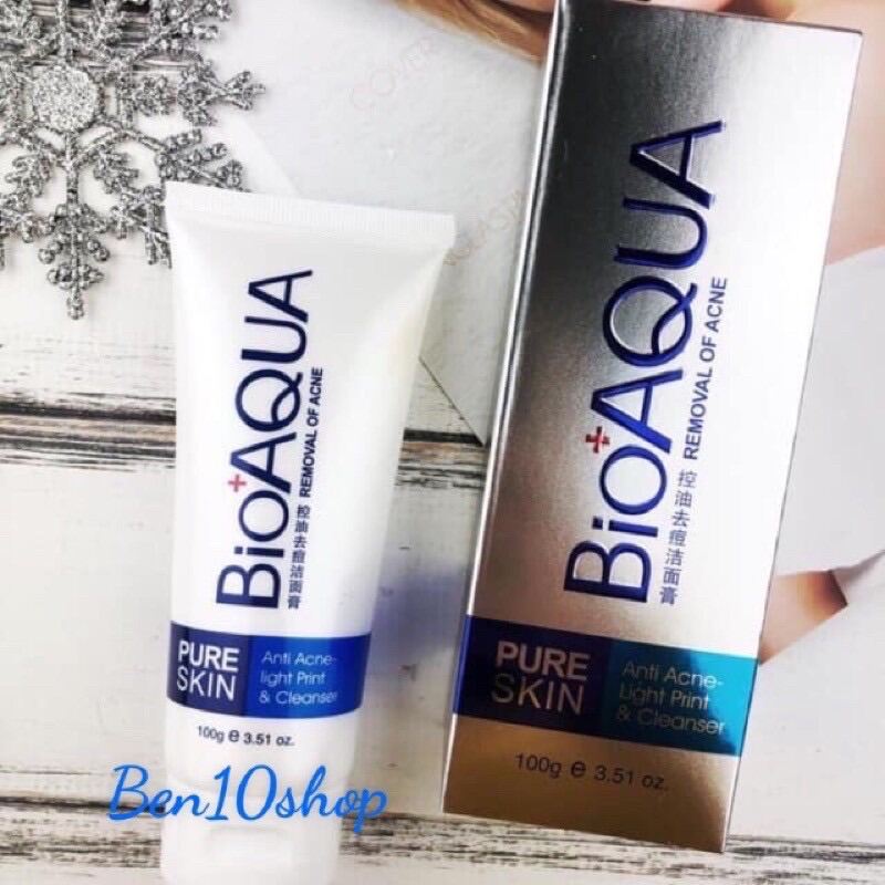 Sửa Rửa Mặt Bioaqua Pure Skin Nội Địa Trung