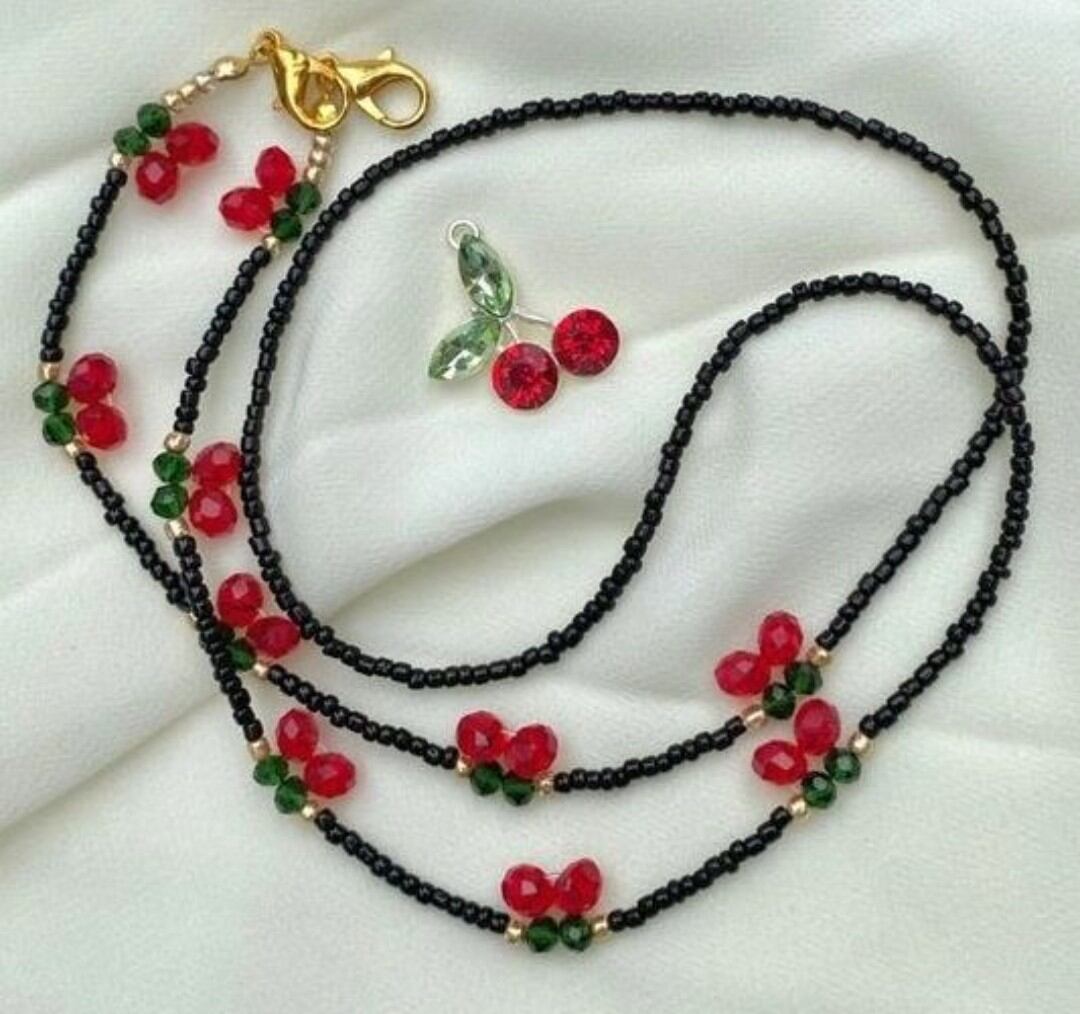Dây đeo khẩu trang cherry