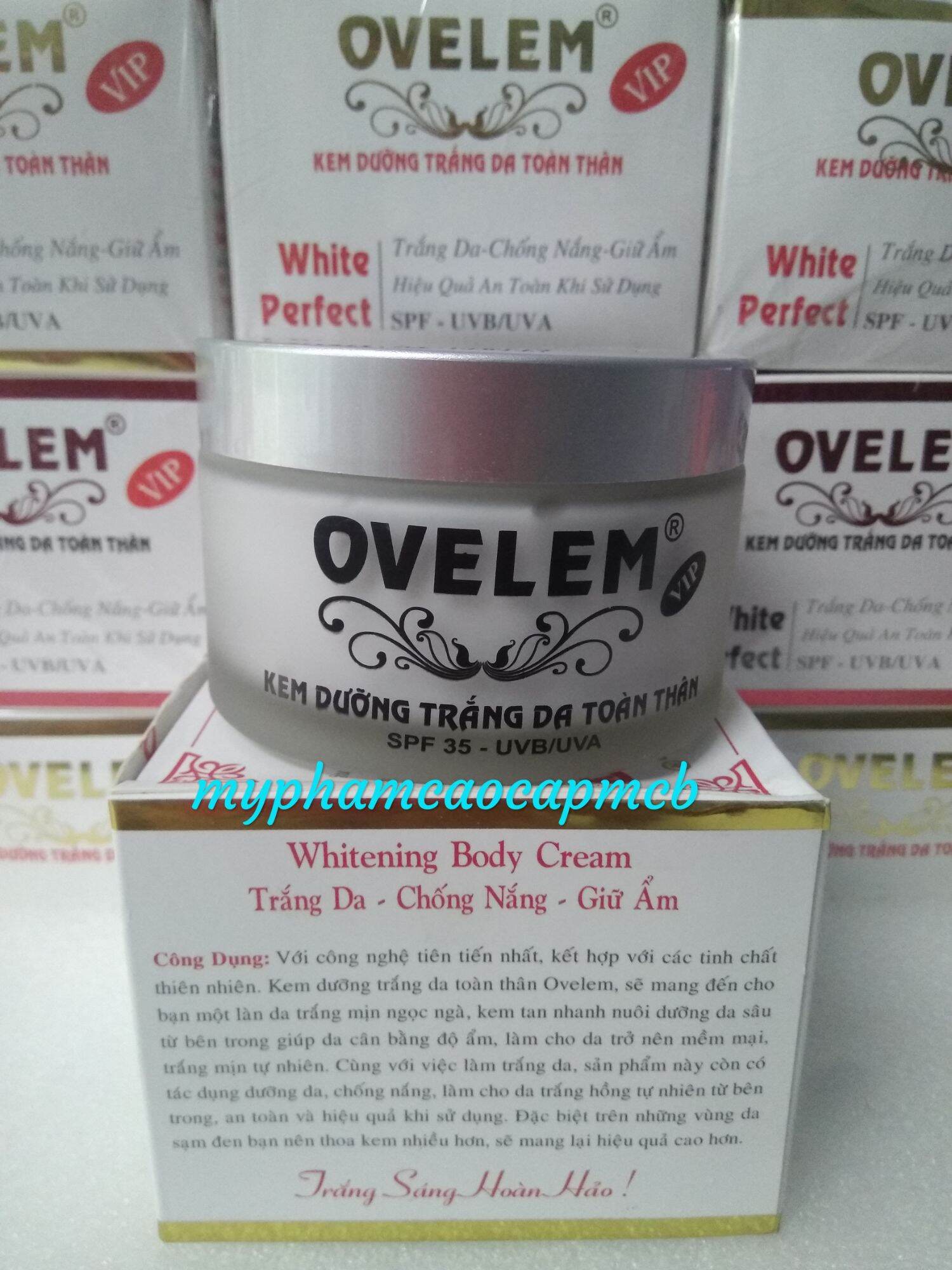 KEM BODY TRẮNG DA OVELEM 200G