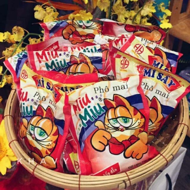 [HCM]1 gói mì trẻ em miu miu ăn thử