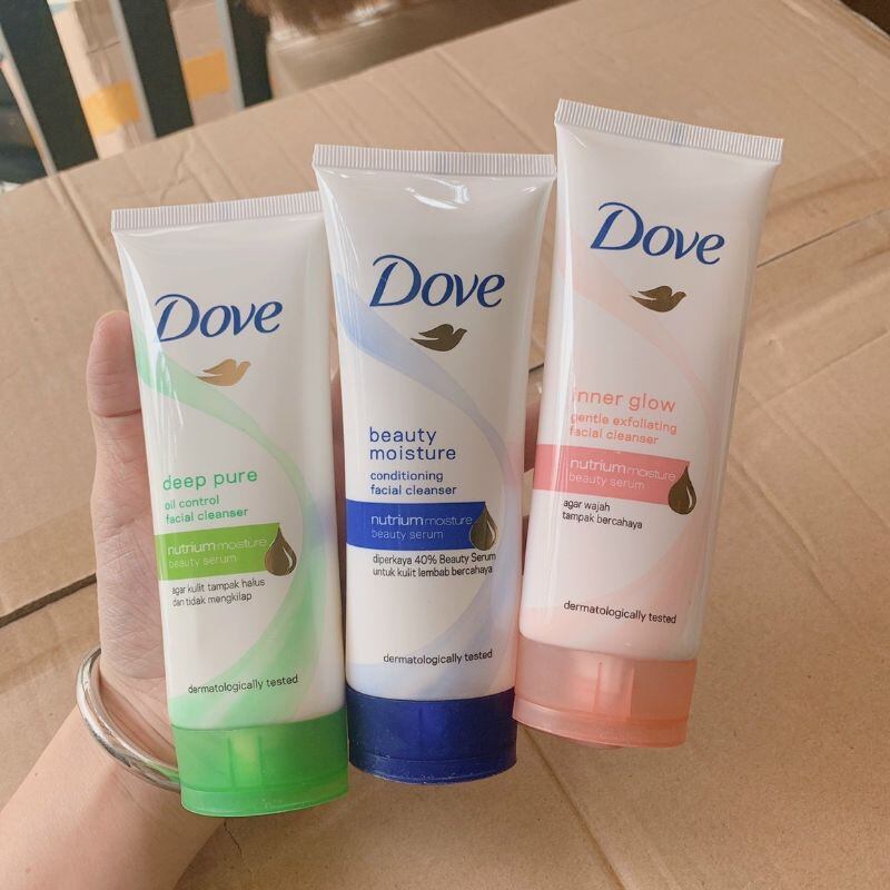 Sữa rửa mặt Dove giá siêu rẻ 100ml thơm