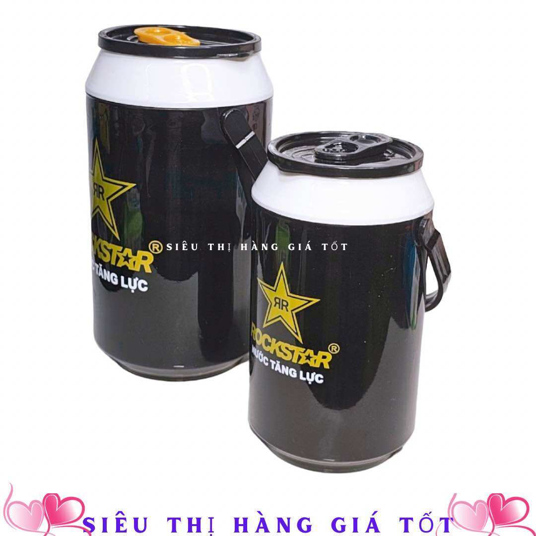  Bình giữ nhiệt  màu đen có quai xách và chỗ cắm ống hút  có 2 loại 1 lít và 2 lít 