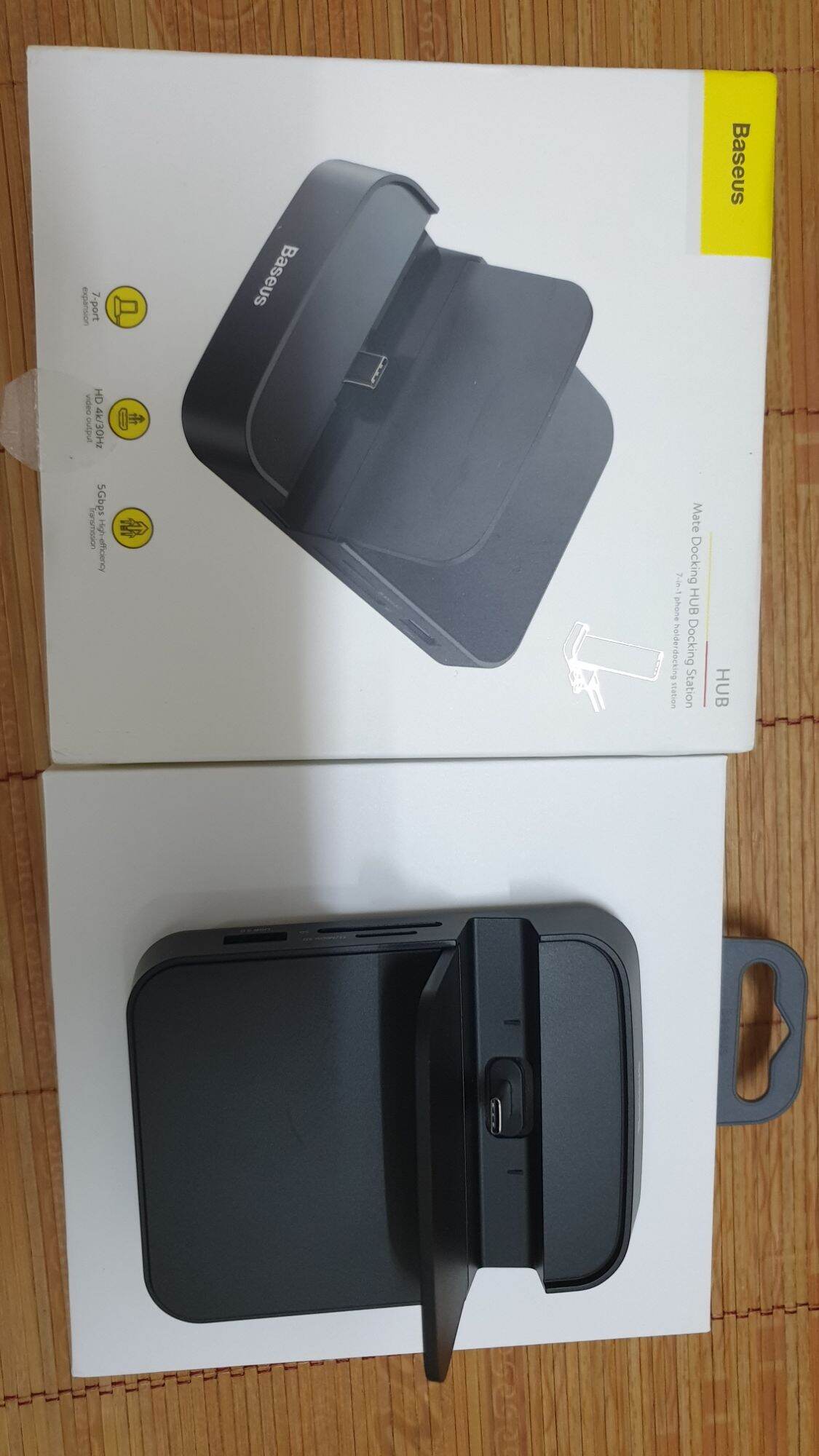 HUB Samsung dex Baseus 7 trong 1 type C to HDMI cho điện thoại samsung, huawei...