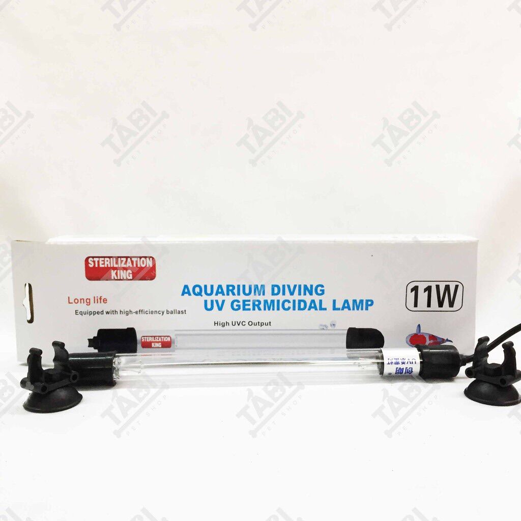 Bóng đèn uv diệt khuẩn cho hồ cá công suất 11w sterilisationl . phụ kiện hồ cá đèn uv 11w sterilisationl