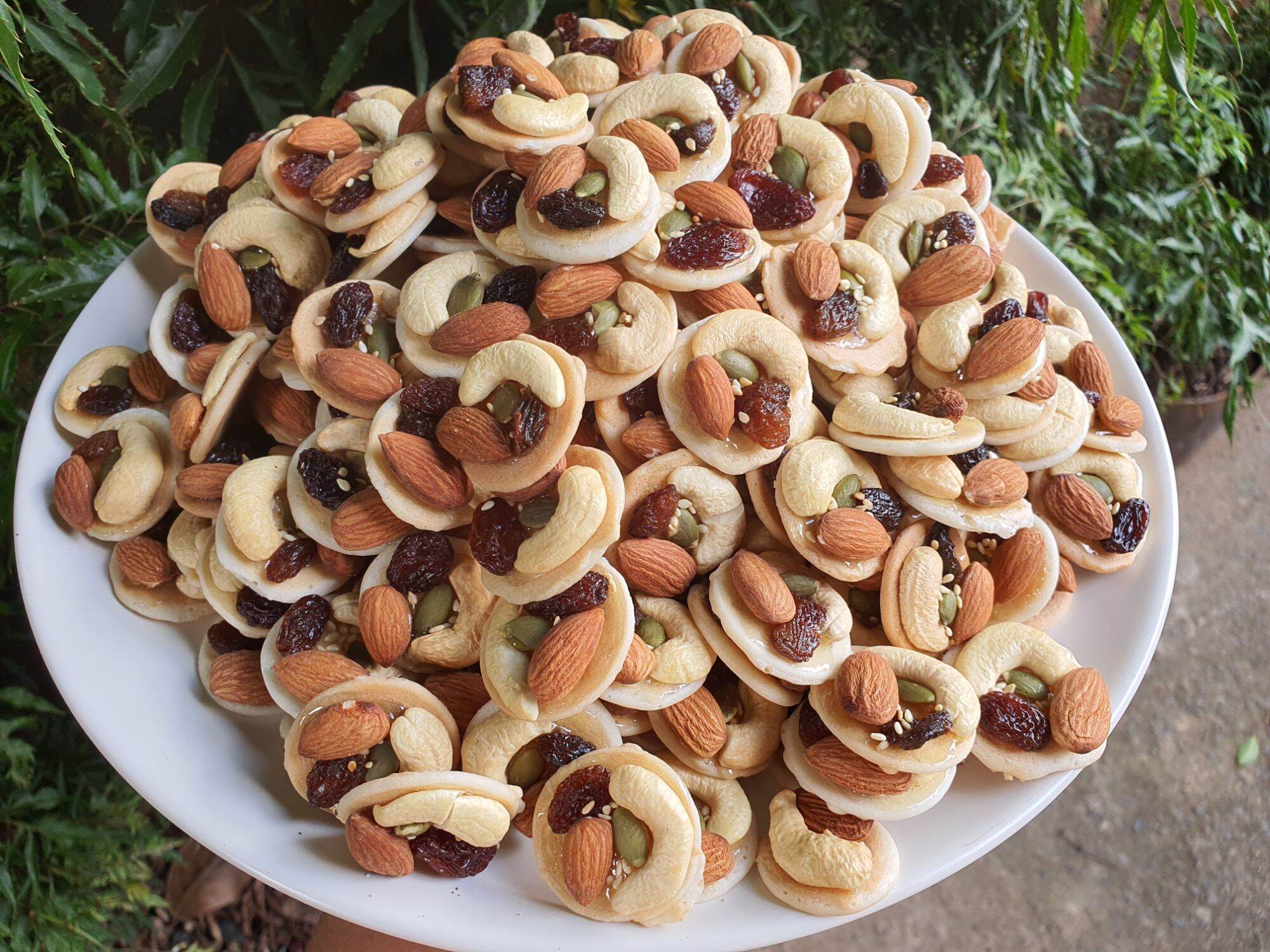 bánh đồng tiền mix hạt- 500gr