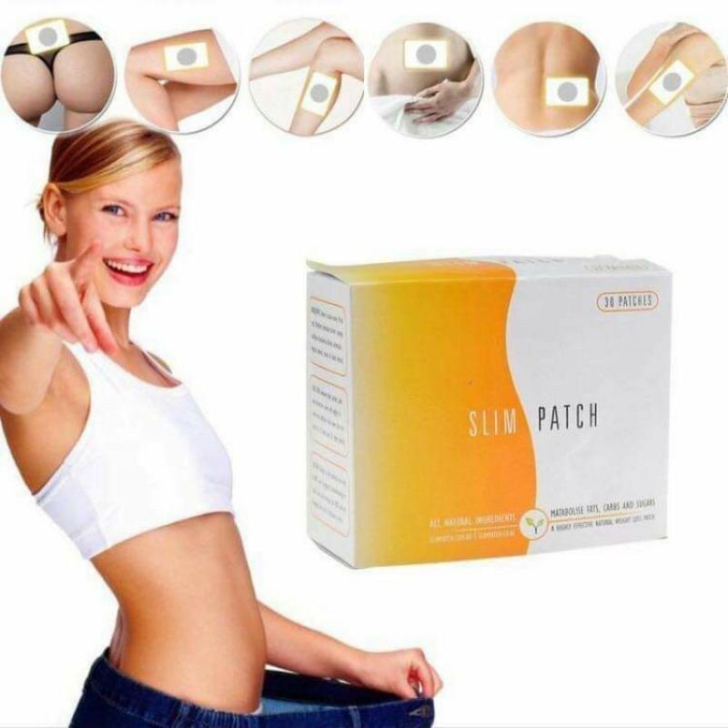 Miếng dán tan mỡ bụng slim patch -dán tan mỡ thái lan -giảm mỡ bụng , bắp tay ,bắp chân