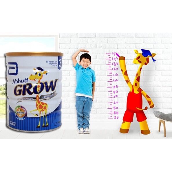 Sữa bột Abbott Grow 2/3 . Lon:900gr. Abbott Hoa kì
