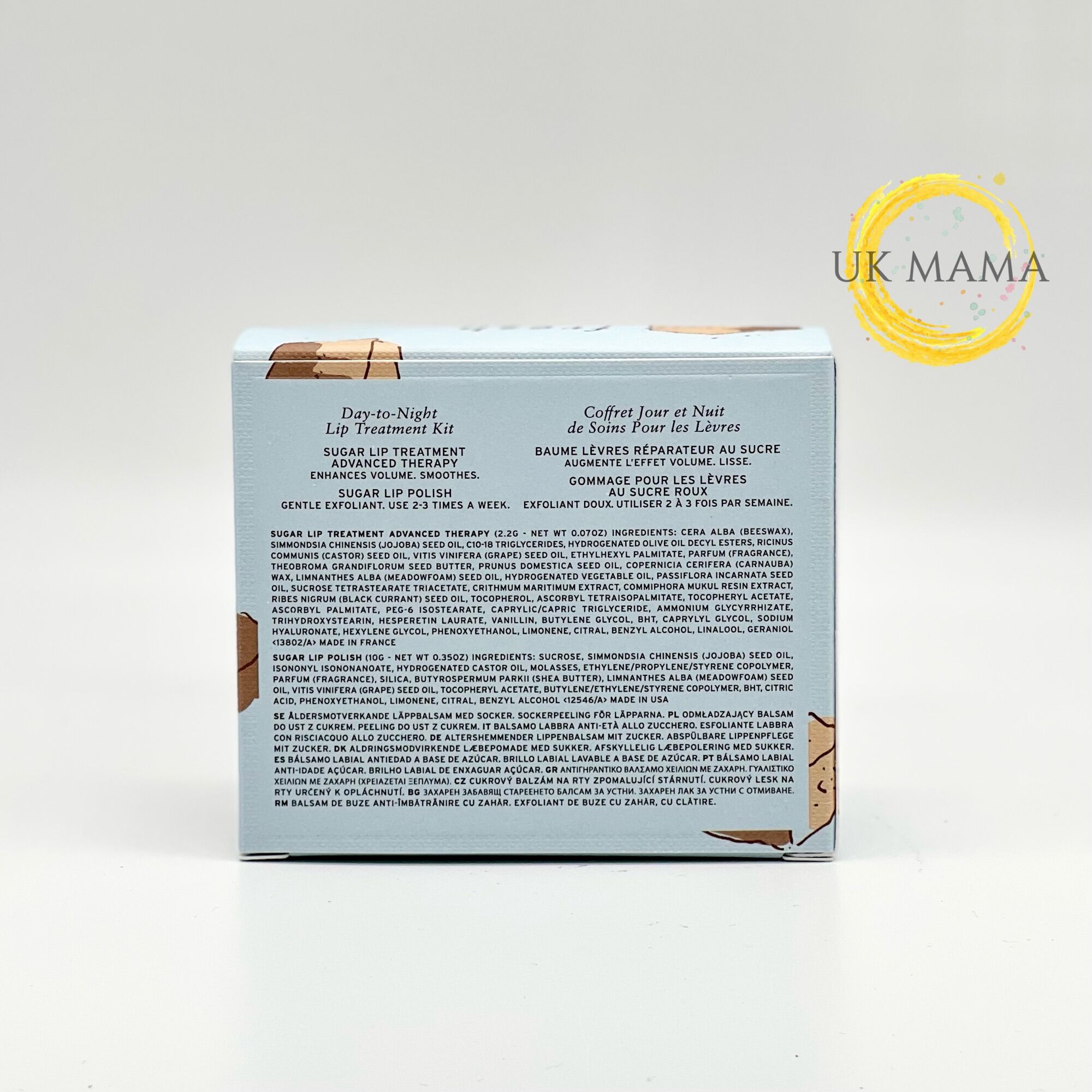Set tẩy da chết môi & son dưỡng Fresh Sugar
