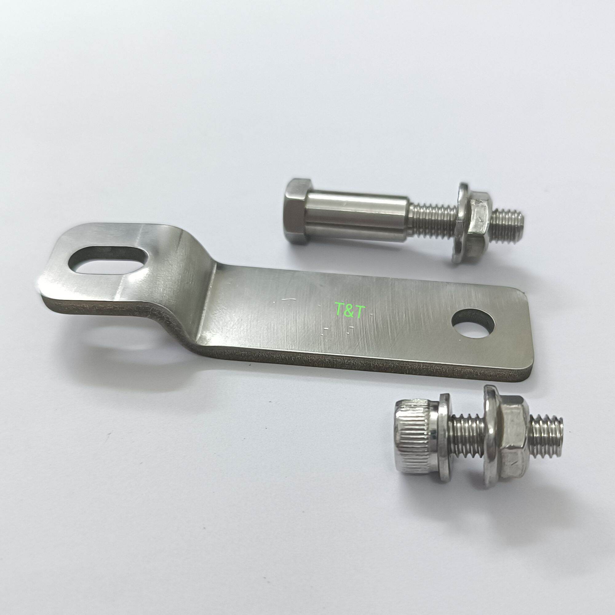 Bộ bulong dài tay côn + pát inox 304 lắp trợ sáng l4x cho winner v1
