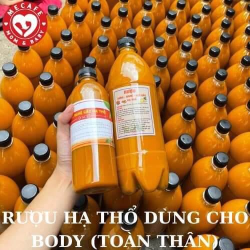 Nghệ, gừng , gấc hạ thổ body giữ dáng 500ml