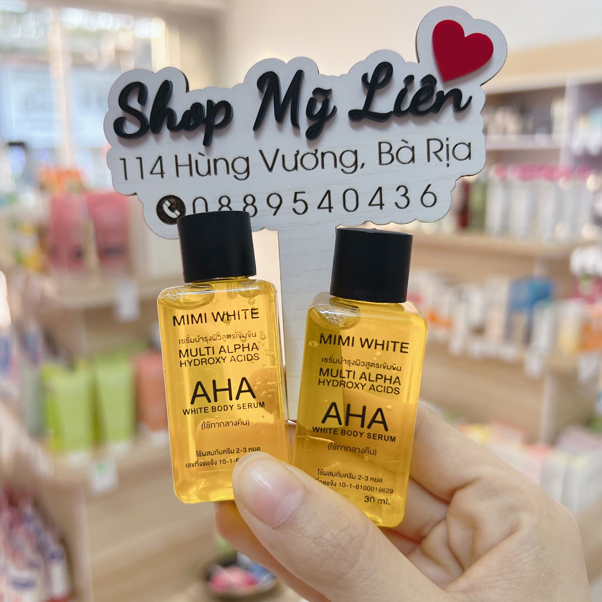 Serum Kích trắng AHA  dành cho Body Thái Lan 30ml