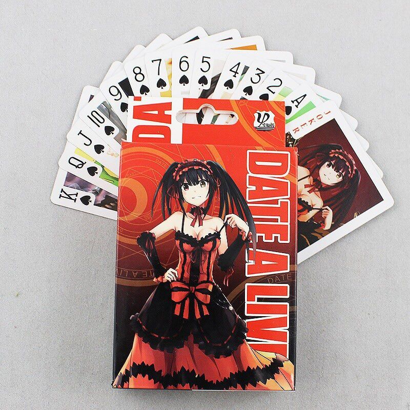 Bộ bài kurumi date a live 54 ảnh khác nhau/ bộ tú lơ khơ date a live kurumi