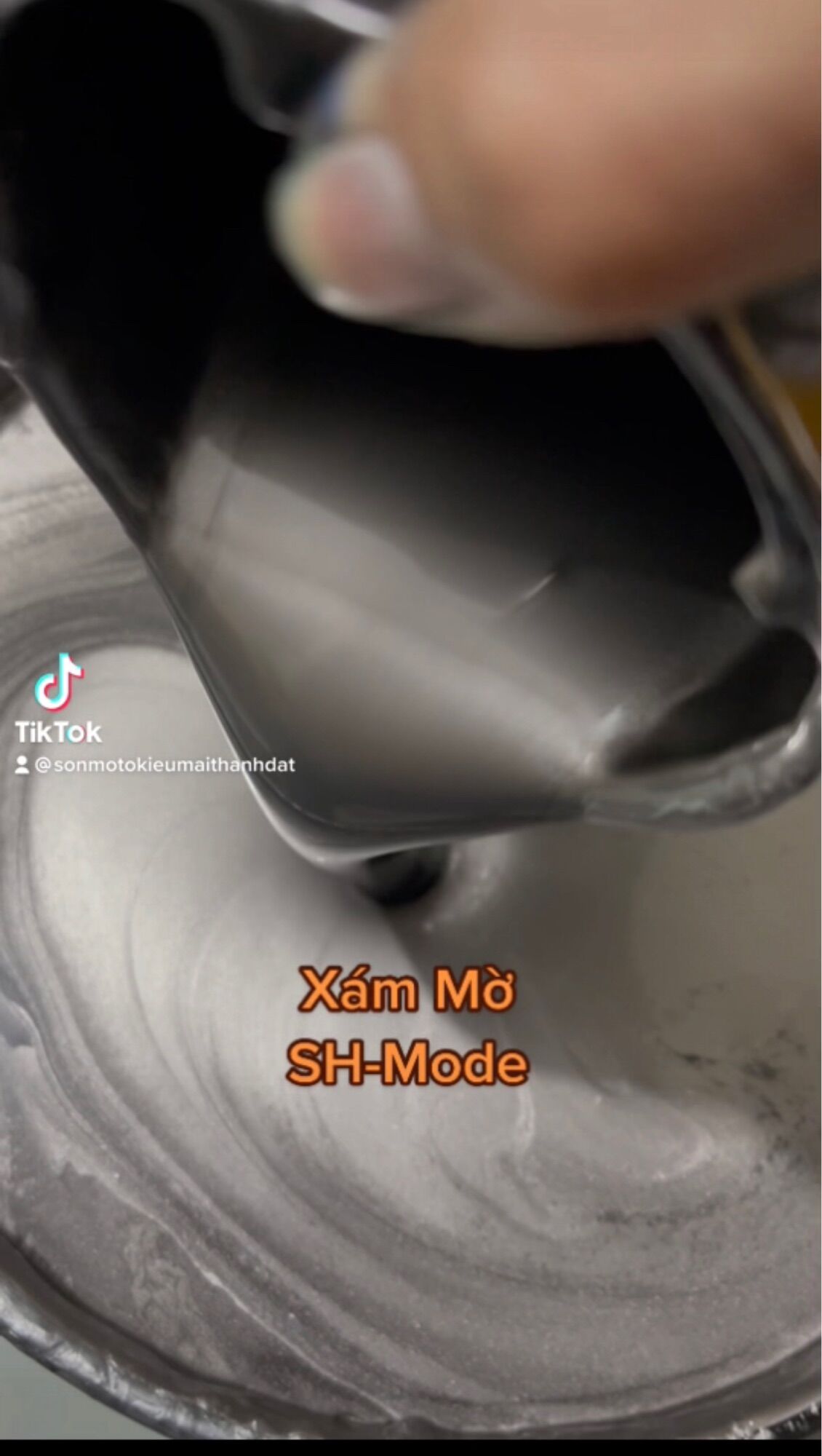 Sơn Xám mờ SH Mode (sơn oto-xe máy) Đóng gói tuỳ chọn