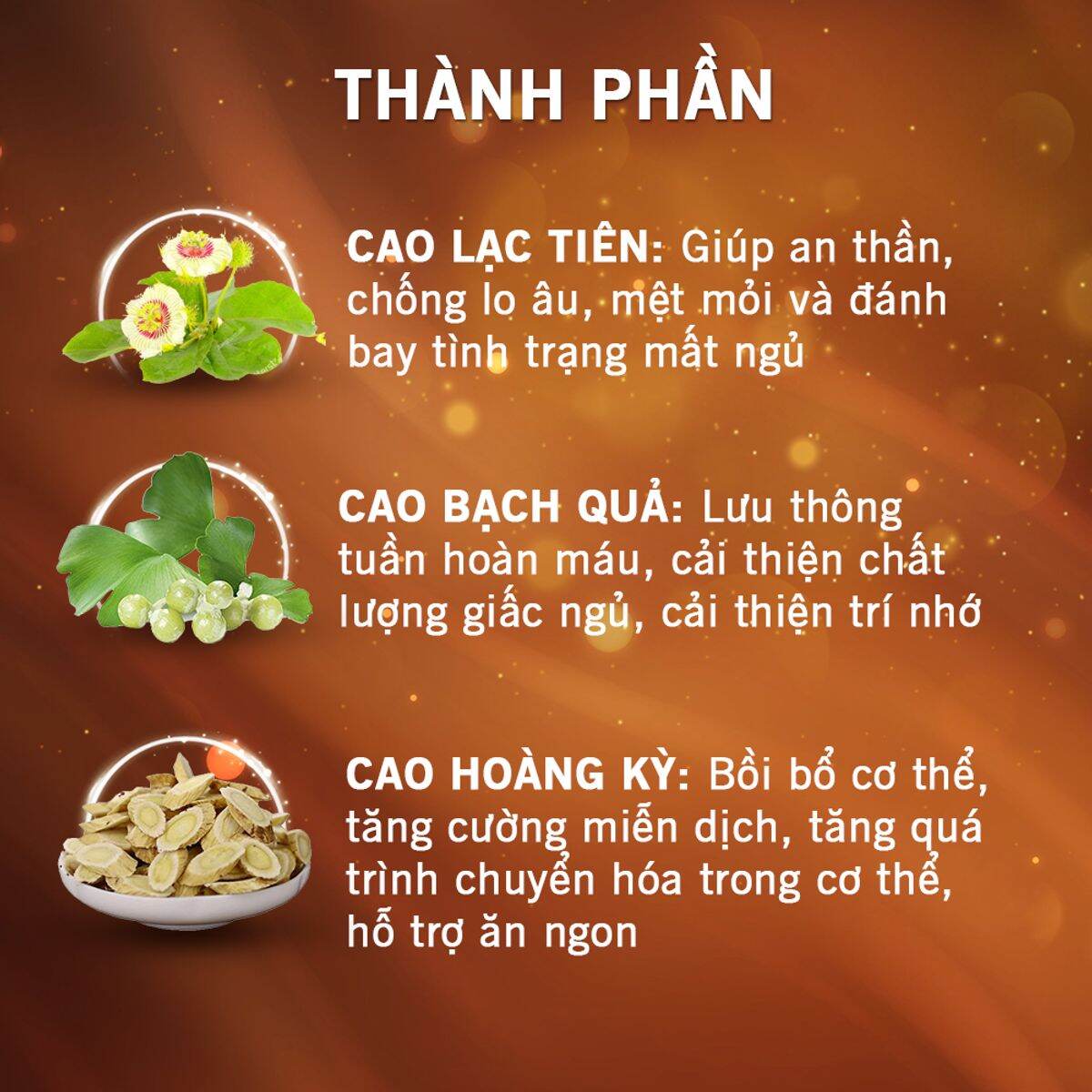 Viên uống hỗ trợ ăn ngủ ngon