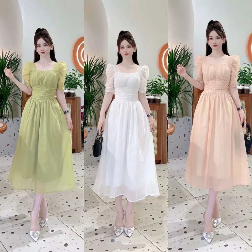 SSIS-557) Váy dự tiệc dáng dài hai lớp voan cao cấp | Lazada.vn