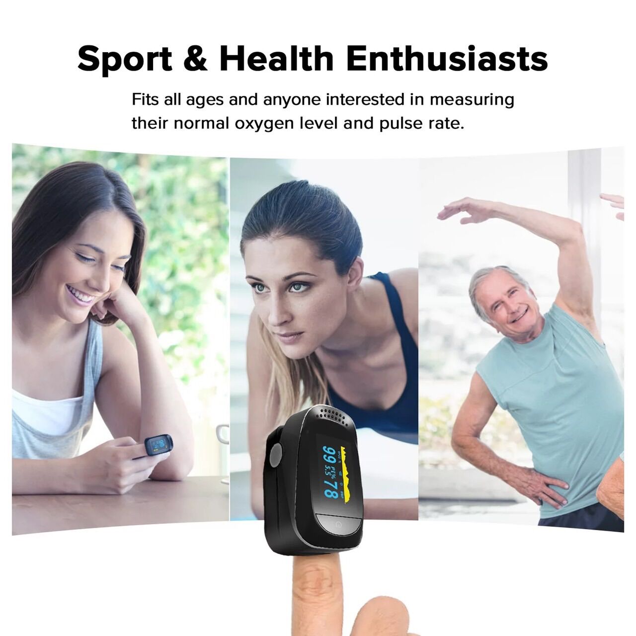 Máy Đo Nồng Độ Oxy  Pulse Oximeter C101A2