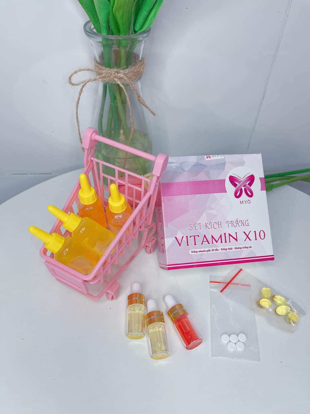kích trắng Vitamin x10 myo