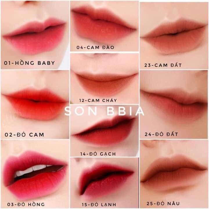 (Săn sale )Son Kem Lì BBIA Last Velvet Lip Tint Auth