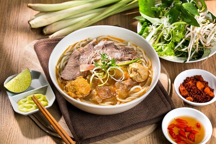400g sợi bún bò Huế hiệu Ba Cây Tre nội địa