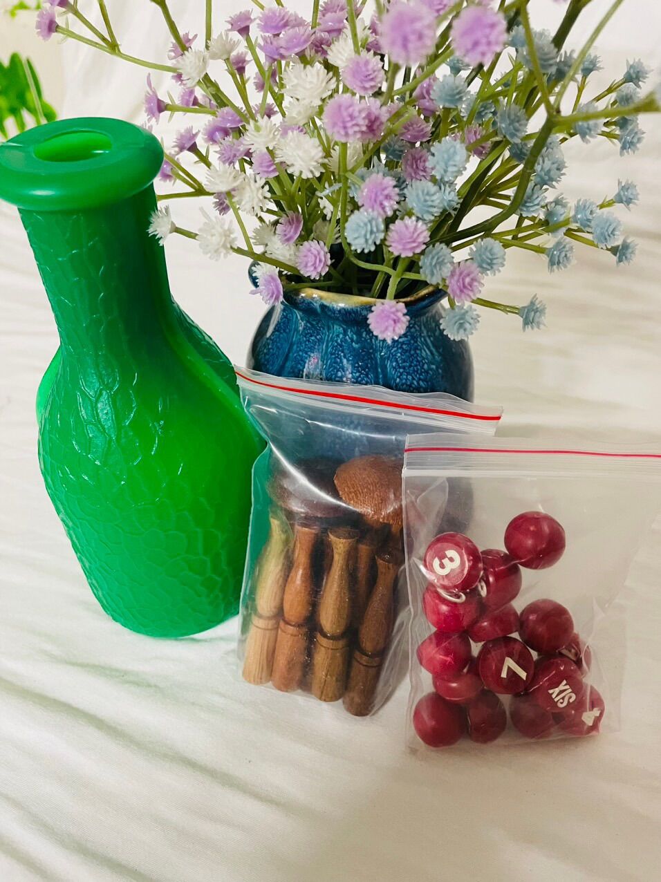 bộ dù, số đỏ, bình lắc bida