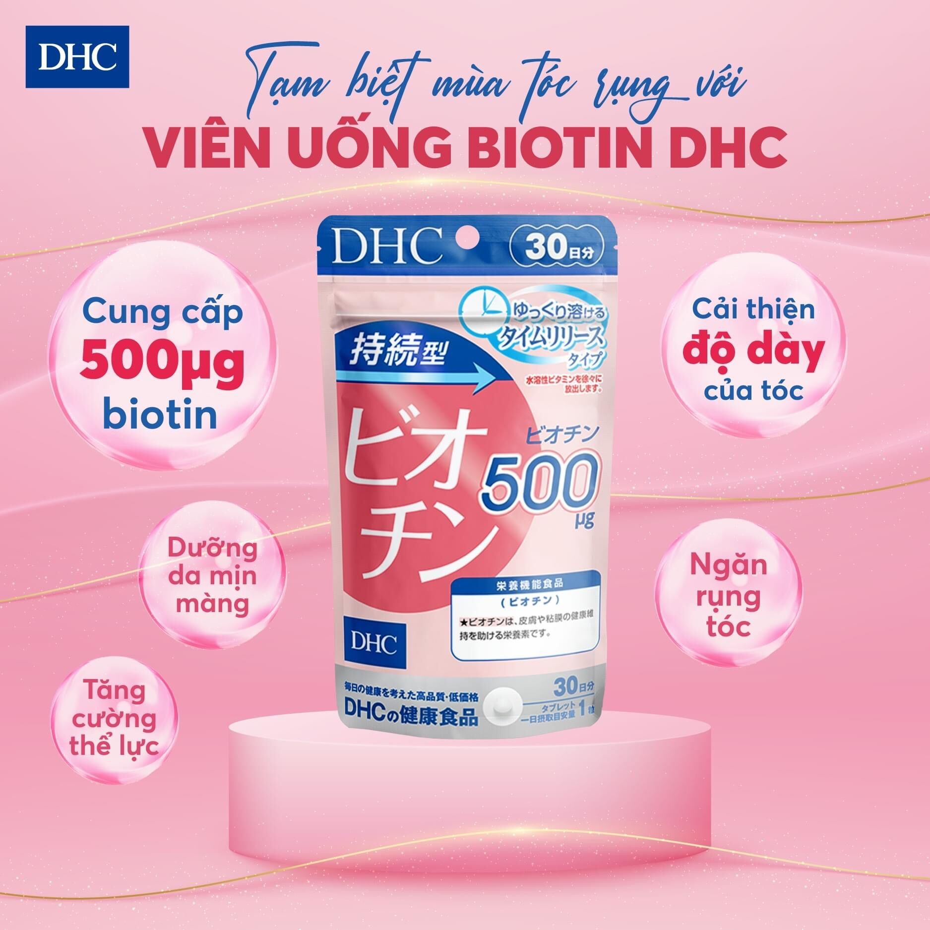 Dhc biotin 30 ngày