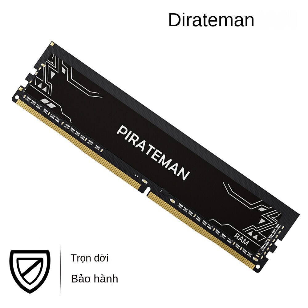 Pirateman ddr4 udimm ram 8gb/4gb/16gb 2400/2133/2666 mhz dành cho máy tính để bàn giao diện 288 pin