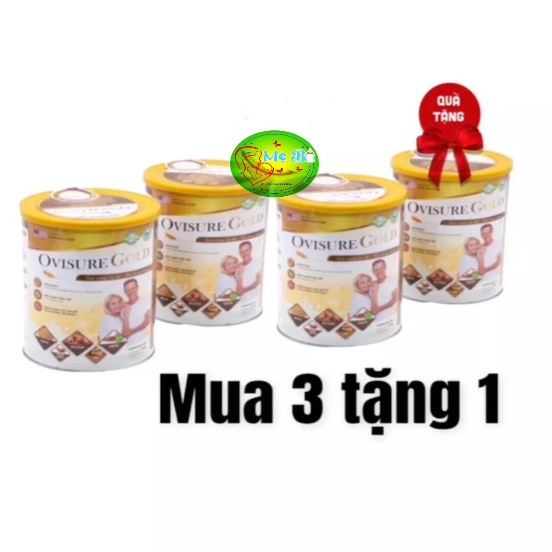 Sữa hạt ovisure gold mua 3 lon 650gr tặng 1 lon 650gr