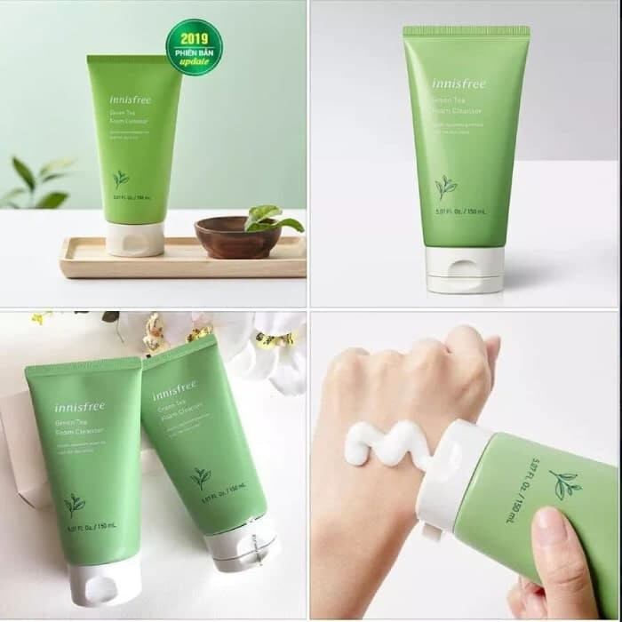 Sữa rửa mặt trà xanh inisfree 150ml