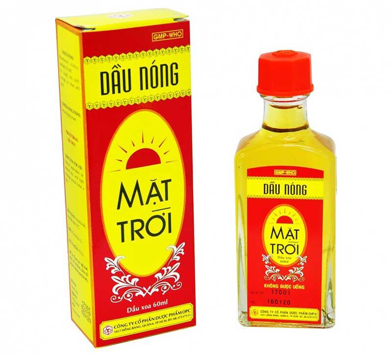 Dầu nóng mặt trời - opc - 60ml