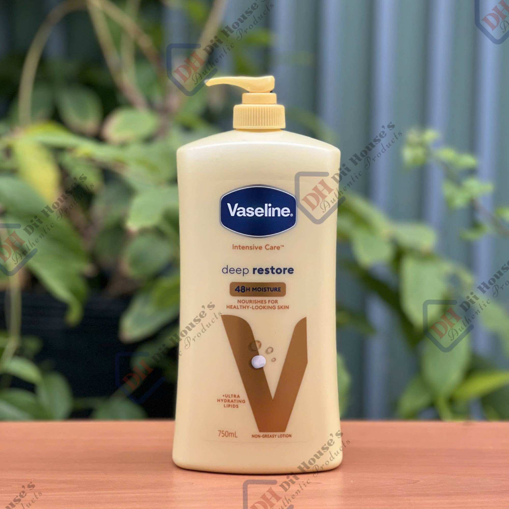 Sữa Dưỡng Thể Vaseline Intensive Care Deep Restore 750ml.