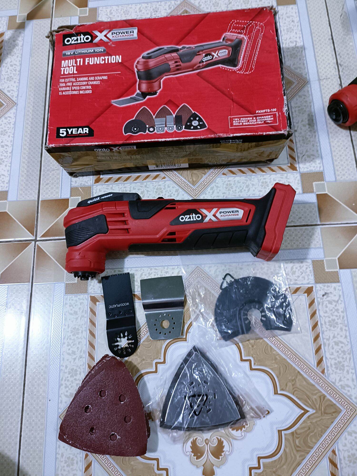 Thân máy cắt rung ozito powerx