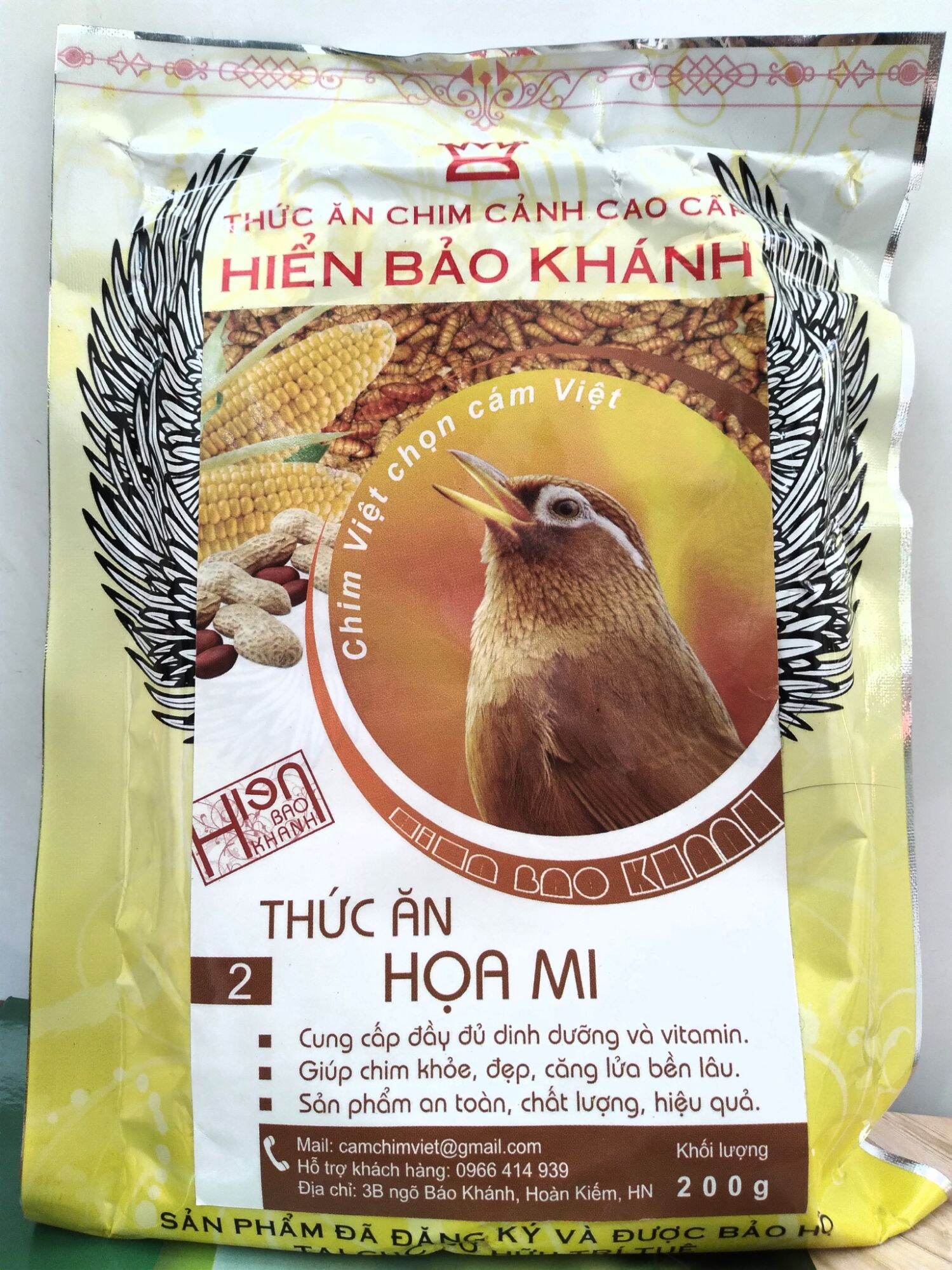 Cám họa mi Hiển Bảo Khánh số 2