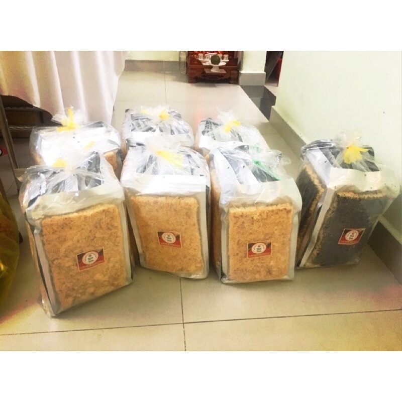 Combo 5 bịch Cơm cháy chà bông cao cấp Tiến Vua( 5 bịch× 200g)