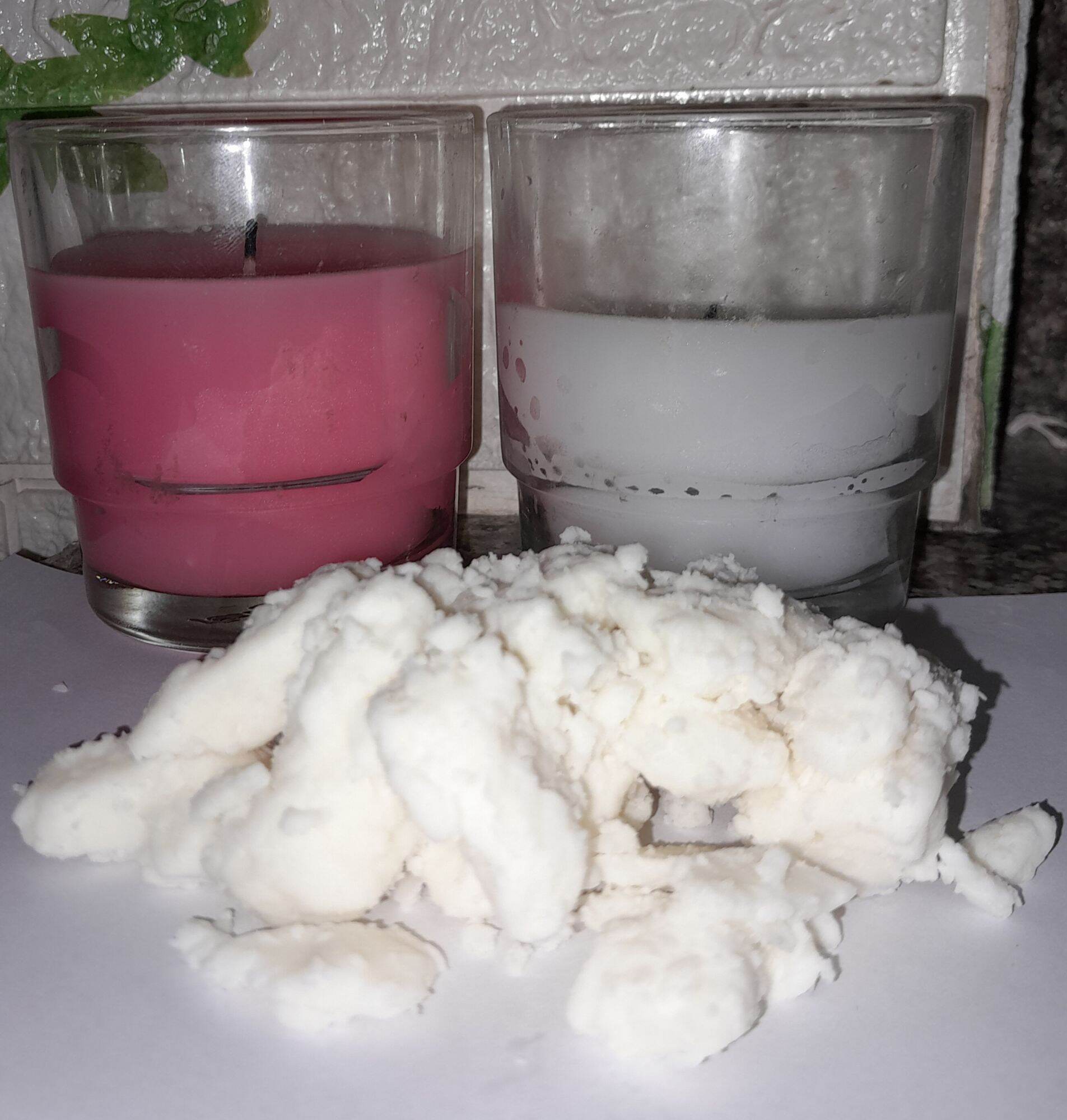 Sáp bơ trắng làm đèn cầy 1kg