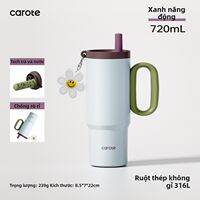 CAROTE | Ly Nước Lớn Dây Tre Hấp Dẫn Có Tính Chất Cách Nhiệt