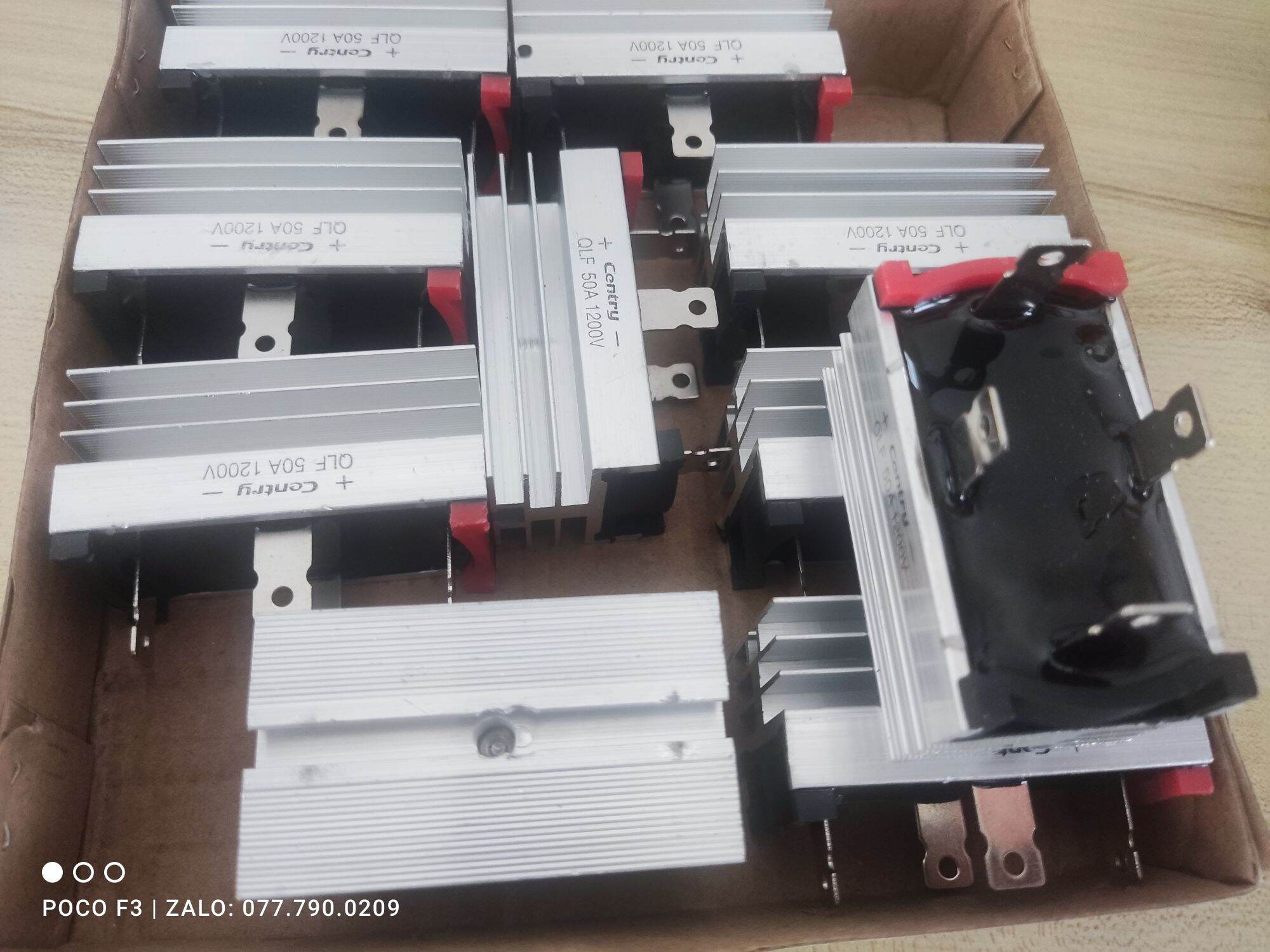 50A Single-Phase, Three-Phase Diode Bridge