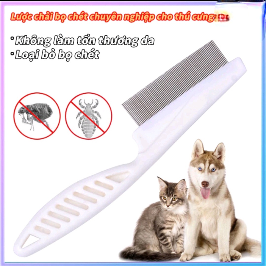 [HCM]LƯỢC CHẢI VE RẬN CHO CHÓ MÈO