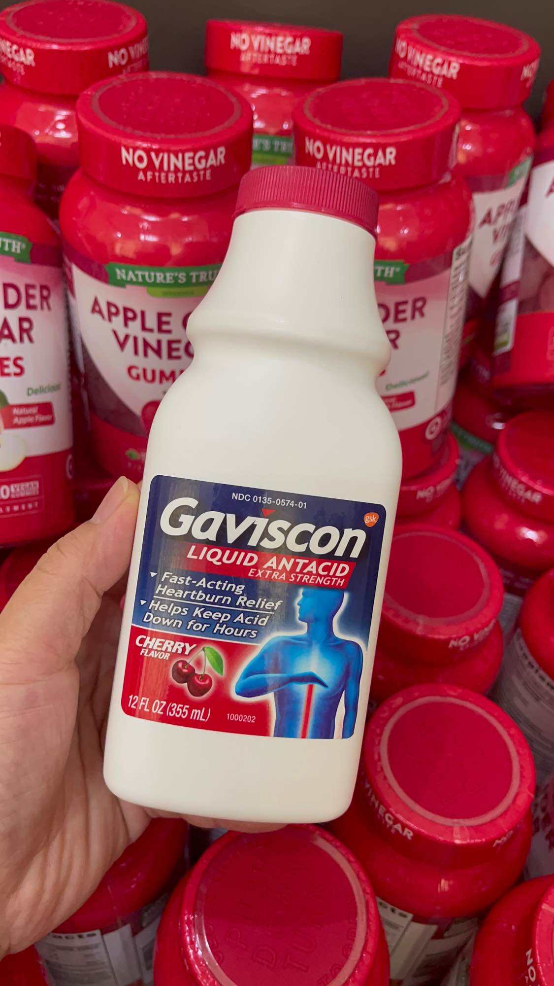 GAVISCON ÚC CHỐNG TRÀO NGƯỢC DẠ DÀY 355ml